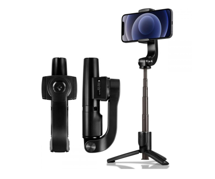Selfie stick SPIGEN Gimbal Bluetooth Selfie Stick Black 8809710757653